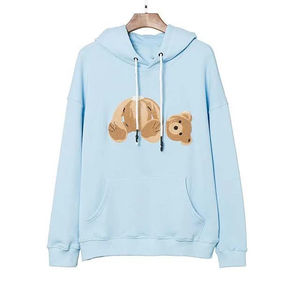 Sweat-shirt à col rond en polaire surdimensionné pour femme, hiver, logo frontal personnalisable, streetwear décontracté, 100% coton - Product Image 2