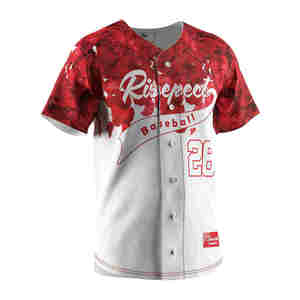 Camiseta de Béisbol para Hombre Directo de Fábrica, Transpirable, con Forro Polar, Logotipo Personalizado Disponible - Product Image 3