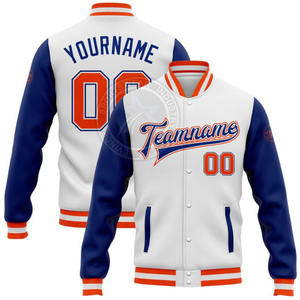 Chaqueta Varsity de Lana Personalizada para Hombre, Cuero Auténtico Negro Reversible, Bordado Frontal Personalizado, Lista para Invierno - Product Image 1