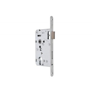 Résistant au feu LOB 72/55 PZ, droite, blanc galvanisé, sans plaque de frappe - Product Image 1