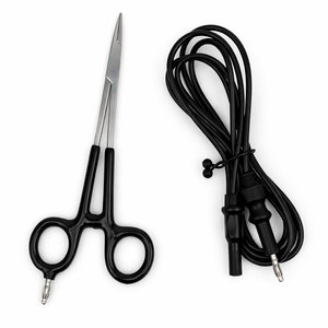 Pinzas Hemostáticas Rectas con Punta de Tierra para Soldadura de Joyería Permanente, Herramienta de Precisión para Enlazar Pulseras, Collares y Cadenas - Product Image 1