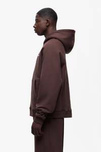 MOE Streetwear de luxe, sweat-shirt d'hiver imprimé de haute qualité à double couche 400GSM, manches raglan, sweat-shirt oversize, ensemble jogging unisexe - Product Image 3