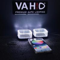 Coque universelle en acrylique RGB pour Angel Eye, clignotant dynamique, anneau lumineux projecteur haute intensité, réglage intelligent via application