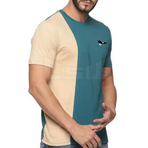 Camiseta de hombre de último diseño del fabricante de Pakistán tela de punto de algodón y poliéster al por mayor para comodidad y estilo - Product Image 3