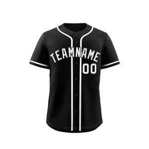 Camisetas de béisbol OEM para hombre, ropa deportiva de alta calidad con logotipo personalizado, camisetas de softball transpirables, nuevo diseño en blanco, venta al por mayor - Product Image 1