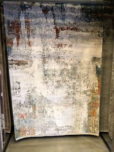 Kreasyon พรมปูพื้นขายดีแบบตุรกีดีไซน์แอบสแตรกต์พรมทอจากเส้นใยเหนียวกันลื่นเครื่องทำที่บ้าน - Product Image 2