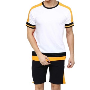 Conjunto de Dos Piezas Casual con Logotipo Personalizado OEM, Camiseta y Pantalones Cortos de Verano con Lavado Vintage, Ropa Deportiva a Juego, Harry Johnson - Product Image 4