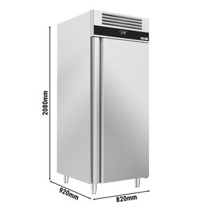 Refrigerador para Panadería de Acero Inoxidable PREMIUM - EN 600x400mm - 850L - con 1 Puerta - Product Image 2