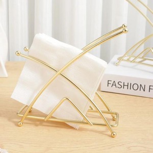 Porte-serviettes en métal design à motifs artistiques, fait à la main, durable, design unique, parfait pour la table à manger et la décoration de restaurant - Product Image 6