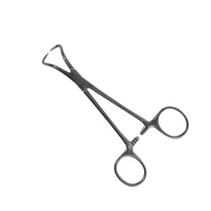 Pinza para Toallas Backhaus de 14 cm, Fabricada en Acero Inoxidable, Instrumentos Quirúrgicos para Hospitales - Product Image 3