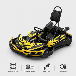 Kart à pédales électrique pour enfants 24V haute durabilité, kart de <span class=keywords><strong>course</strong></span> tout-terrain - Product Image 5