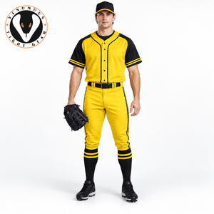 Tenue de baseball pour homme VENOMOUS FIGHT GEAR de qualité supérieure, personnalisable, tissu respirant, coupe confortable, mouvements flexibles, entraînement - Product Image 1