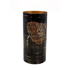 Nueva llegada decorativa de mesa redonda votiva hoja de oro Color Metal hierro vela votiva para decoración de Navidad hecha a mano - Product Image 1