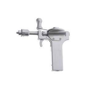 Bunnell 16cm/6 1/4 ''precisión ortopédica taladro de mano de acero inoxidable Certificado CE Clase II Manual Reparación de cirugía ósea seguridad MOL - Product Image 1