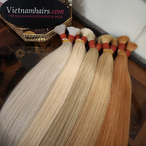 Extensiones de cabello humano Remy 100% virgen liso natural al por mayor, máquina Premium de grado superior, doble trama para exportación a granel - Product Image 6