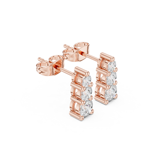 925 Sterling <b>Silver</b> <b>Stud</b> Earrings Natural Gemstone Jewelry Hot Sale Custom Women's - Product Image 2