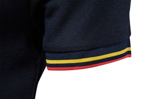 Camisa Polo para Hombre, Uniforme Casual de Negocios, Negra Lisa, Manga Corta, Personalizable con Bordado - Product Image 5