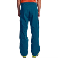 Pantalon de ski/snowboard pour homme imperméable, coupe-vent, respirant, protection UV 10 000 mm, Thinsulate, design imprimé, poches zippées, coupe ample
