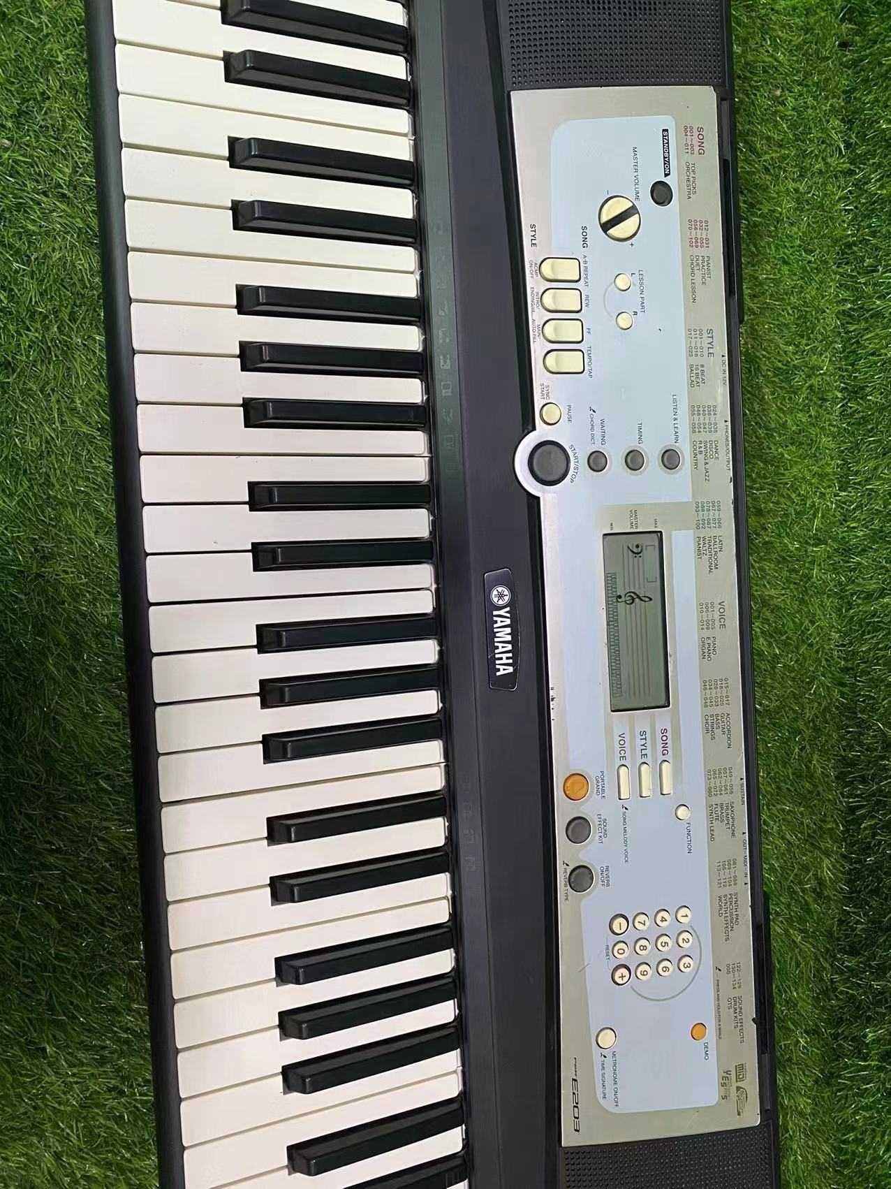 YAMAHA 61鍵 電子ピアノ キーボード PSR-E203 ヤマハ Yamaha PSR-E203