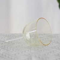 Bol chantant en cristal de quartz transparent Mountain Rain 7 Chakra avec fréquence 432/440 Hz et 1 mallette en daim offerte