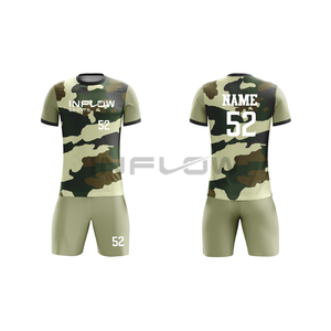 Maillot de football respirant à séchage rapide, modèle de conception, ensemble complet, sublimation, polyester, uniforme de football, maillot de football - Product Image 2