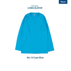 เสื้อยืดคอกลมแขนยาวโทนเย็นโพลี + ผ้าฝ้ายใส่ได้ทั้งชายและหญิง - Product Image 2