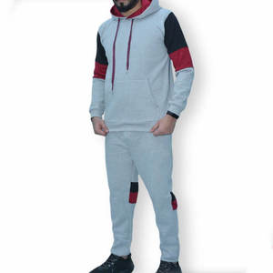 Ropa deportiva de invierno de corte regular de algodón 100% para hombre, conjuntos de chándal de talla grande de alta calidad, peso pesado hecho en fábrica, 360g, Color personalizado - Product Image 1