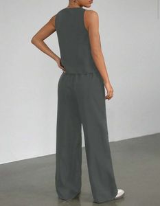 <b>Women's</b> Latest Olive Solid Waistcoat Co-ord Set <b>Shirt</b> Pant Co-ords with Short Top <b>Cord</b> Set/Waist Coat Pants - Product Image 2
