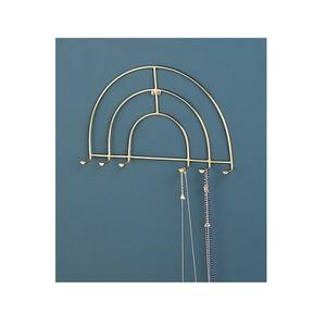 Collier suspendu en métal couleur or de haute qualité boucles d'oreilles support de bijoux avec base en bois à des prix compétitifs - Product Image 6