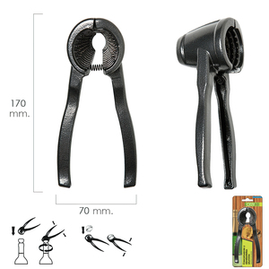 Schiaccianoci e Apribottiglie in Alluminio - Product Image 1