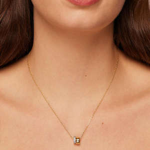 High Quality 14K Gold Plated Brass <b>Stacking</b> <b>Ring</b> Necklace Fashion Layered Necklaces - Product Image 2