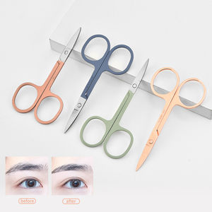 Micro ciseaux à ressort en acier inoxydable personnalisés pour la manucure Pince à cuticules pour la broderie Ciseaux à sourcils - Product Image 6