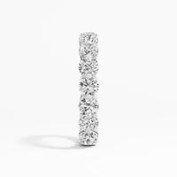 Anillo de Boda de Lujo al por Mayor, Chapado en Oro de 14K y 18K con Rodio, Corte Brillante, 2.76 Ct, Diamante Cultivado en Laboratorio VVS-VS, Banda de Eternidad, Moderno