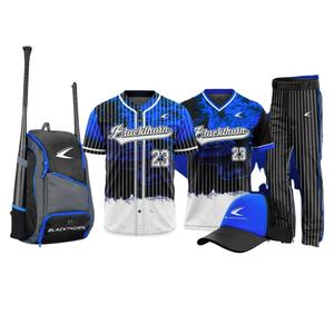 Paquete de oferta de kit de uniforme de béisbol de sublimación completa OEM, ropa de softbol de Béisbol Juvenil personalizada para adultos, ropa de equipo personalizada - Product Image 6