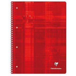Bloc-notes Clairefontaine College Block DIN A4 90 g/m² 80 pages vierges en couleurs assorties - Sélection de couleurs gratuite impossible - Product Image 1