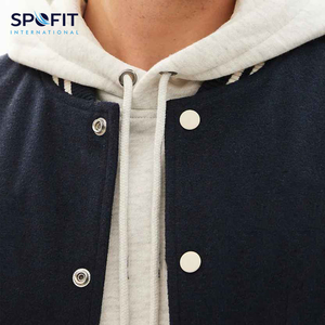 Nouvelle veste bomber vintage classique pour homme 2026, boutons-pression de qualité supérieure, coupe-vent, respirante, patch personnalisé, streetwear pour homme - Product Image 2