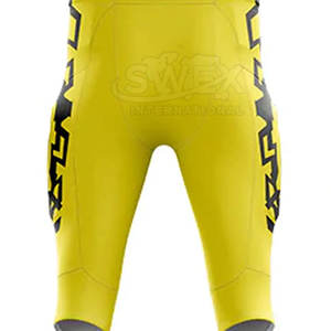 ชุดเสื้อและกางเกงฟุตบอลอเมริกันแบบสั่งทำขายส่งรุ่นล่าสุด ดีไซน์เองได้ แห้งเร็ว - Product Image 6