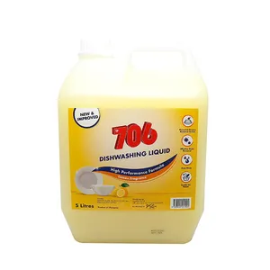 High Performance Formula OEM Concentrate Dishwashing Liquid Lemon Fragrance 5L Household Cleaning Chemical