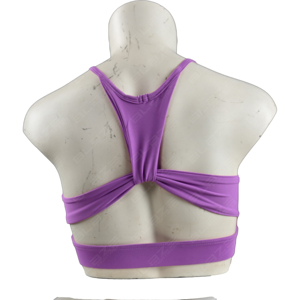 Sujetador Deportivo Sólido para Mujer con Tejido Elástico en Cuatro Direcciones y Transpirable para Correr al Aire Libre, Gimnasio, Entrenamiento, Yoga, Leggings con Cintura Elástica - Product Image 4