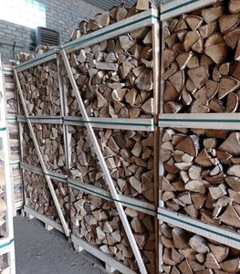 Stacked Hardwood <b>Logs</b> in Pallets for Sale. - Product Image 6