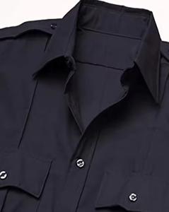 Ropa de trabajo de seguridad táctica de seguridad de algodón polivinílico, camisa de poliéster personalizada, camisa de rendimiento con logotipo reflectante de manga larga - Product Image 2