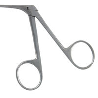 Ent Mikro Timsah Penseleri 8'' Cerrahi Kulak Çalışma Aleti Tırtıklı Uç 1.6 cm Alman Paslanmaz Çelik Manuel Aletler