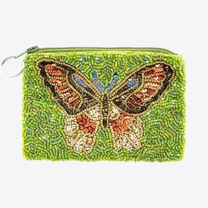Porte-monnaie avec perles de rocaille brodées pour femmes et filles, dernière conception de pochette à main avec couleur personnalisée - Product Image 4