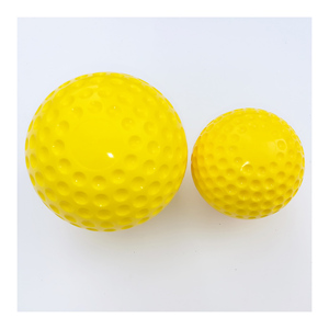 Machine de tangage personnalisée utiliser lancer une boule de fossettes couleur jaune fossette boule liège Irlande - Product Image 1