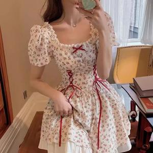 ชุดเดรสลายดอกขายส่ง - ชุดลำลอง - ชุดเดรสผู้หญิงราคาถูกที่สุดสำหรับฤดูร้อน - Product Image 5