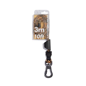 Laisse pour chien Farm Rio Bossa Banana Solid Pattern réglable de 3 mètres de long en alliage d'aluminium avec fonction de déverrouillage rapide et lumières LED - Product Image 6