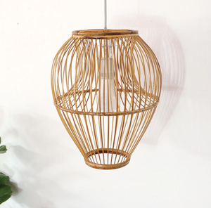 GRANDE VENTE Vietnam Original De Luxe Rotin et Bambou Fabriqué À La Main Maison Décor Hôtel Décor Pendentif Lumières - Product Image 5