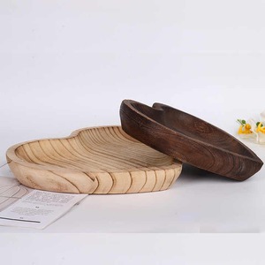 ชามไม้รูปหัวใจสำหรับใส่แป้งสำหรับใส่เทียน - Product Image 4