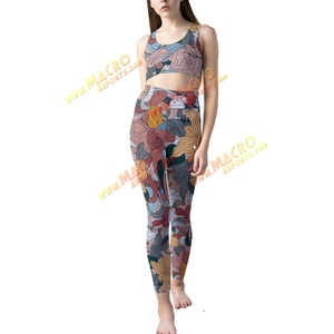 เลกกิ้งออกกำลังกายกระชับก้นเอวสูงไม่มีรอยต่อสำหรับเล่นโยคะฟิตเนสเล่นกีฬา - Product Image 6