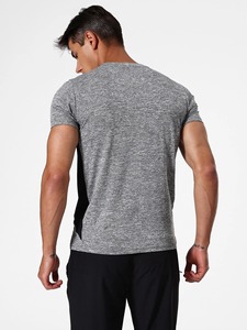 Camisetas de algodón 100% de alta calidad para hombres Nueva camiseta en blanco en diferentes colores Tela de punto - Product Image 2